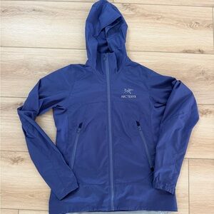 Arc'teryx Women's Purple Hooded Softshell